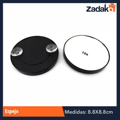 ZB-0068 10X ESPEJO, CON 1 PZ O CAJA CON 288 PZS