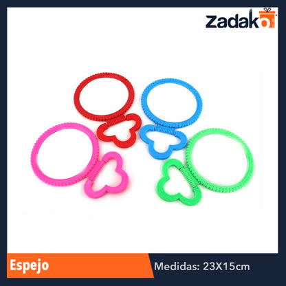ZB-0074 ESPEJO, CON 10 PZS, O CAJA CON 24 PQTS