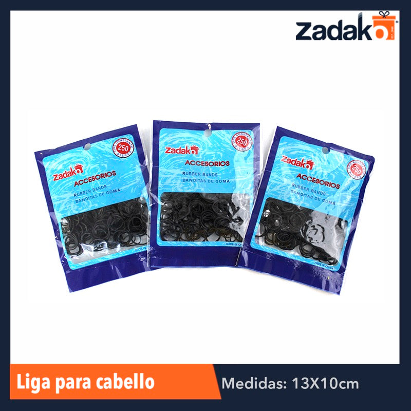 ZL-0004 LIGA P/CABELLO, CON 12 PZS, O CAJA CON 100 PQTS