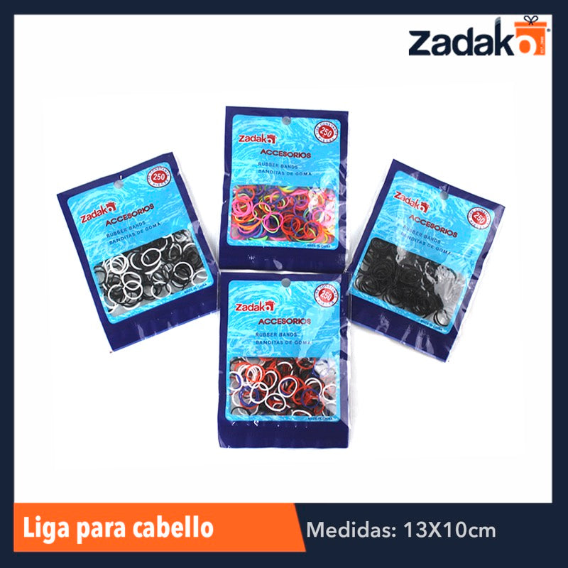 ZL-0004 LIGA P/CABELLO, CON 12 PZS, O CAJA CON 100 PQTS