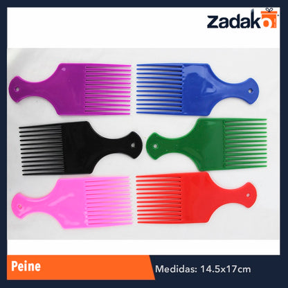 ZB-0238 PEINE, CON 12 PZS, O CAJA CON 100 PQTS