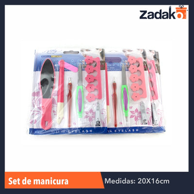 ZB-0089 SET DE MANICURA, CON 1 PZ O CAJA CON 240 PZS