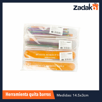 ZB-0208 SET DE ACERO REMOVEDOR DE ACNE, CON 1 PZ O CAJA CON 600 PZS