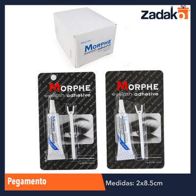 ZB-0215 PEGAMENTO PARA PESTAÑAS, CON 1 PZ O CAJA CON 1200 PZS