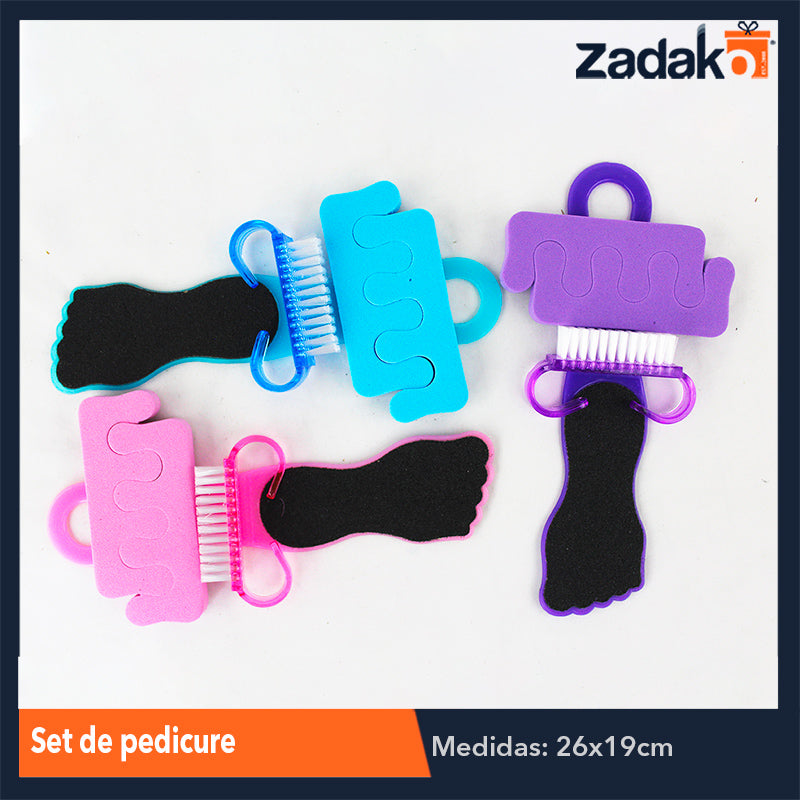 ZB-0251 SET DE PEDICURE, CON 1 PZ O CAJA CON 1200 PZS