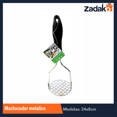 ZC-0171 MACHACADOR METALICO MANGO DE PLASTICO, CON 1 PZ O CAJA CON 240 PZS