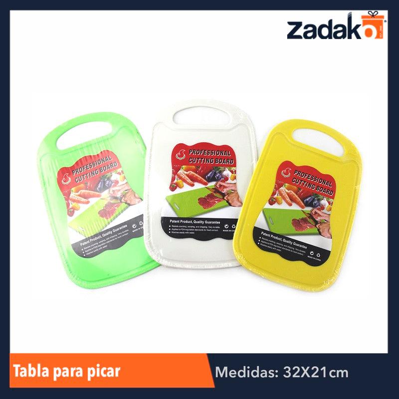 ZC-0060 TABLA P/PICAR OVALADA GDE, CON 1 PZ O CAJA CON 96 PZS