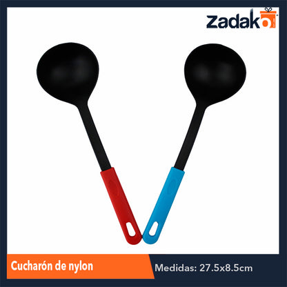 GPM-2745 ZC-0210 CUCHARÓN DE NYLON, CON 1 PZ O CAJA CON 288 PZS