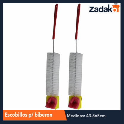 ZC-0356 ESCOBILLON P/BIBERON, CON 1 PZ O CAJA CON 220 PZS