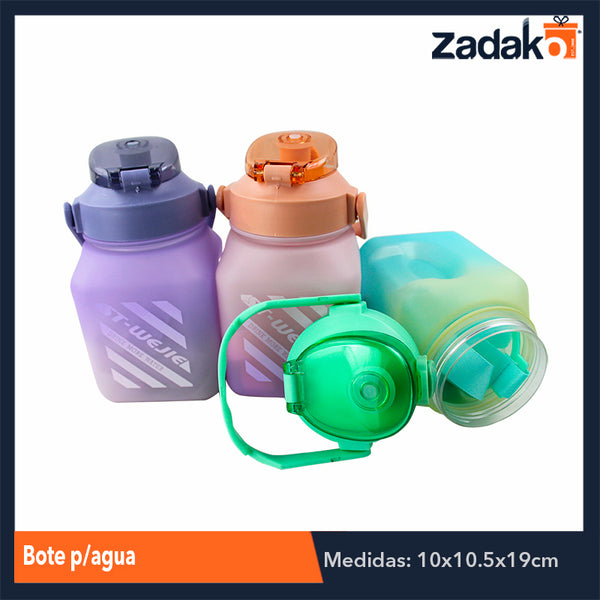 ZC-0413 BOTE PARA AGUA, CON 1 PZ O CAJA CON 48 PZS