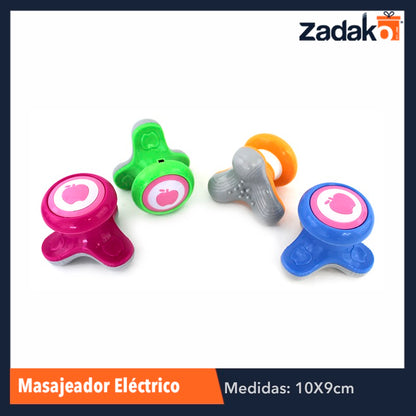 GPM-2519 ZE-0014 MASAJEADOR ELÉCTRICO XY-999 CARGADOR USB, CON 1 PZ O CAJA CON 120 PZS