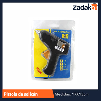 ZF-0078 PISTOLA DE SILICÓN CALIENTE 20W CON 1 PZ O CAJA CON 200 PZS