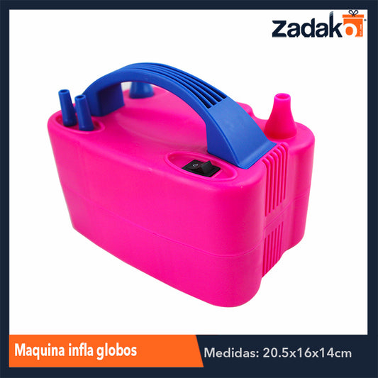 GPM-3436 ZJ-0944 MAQUINA INFLA GLOBOS, CON 1 PZ O CAJA CON 12 PZS