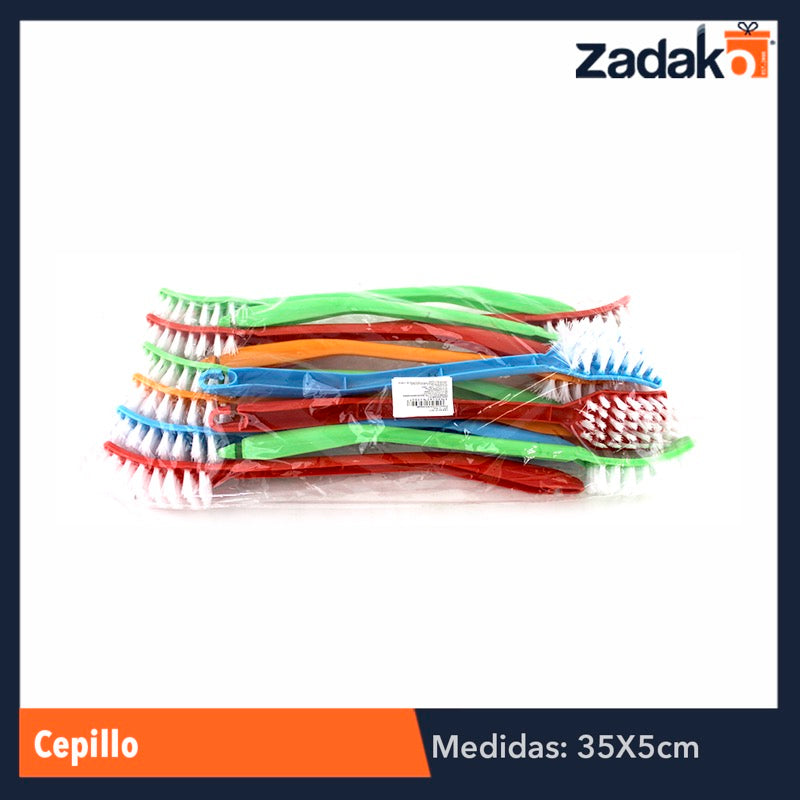 ZC-0011 CEPILLO, CON 1 PZ O CAJA CON 360 PZS