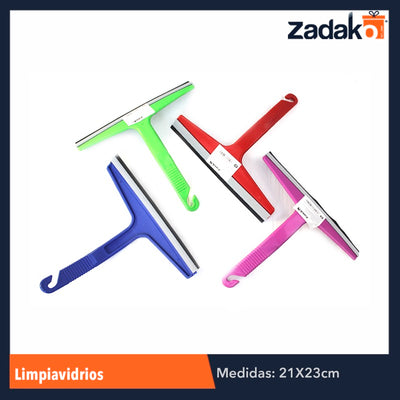 ZC-0051 LIMPIA VIDRIOS, CON 1 PZ O CAJA CON 300 PZS