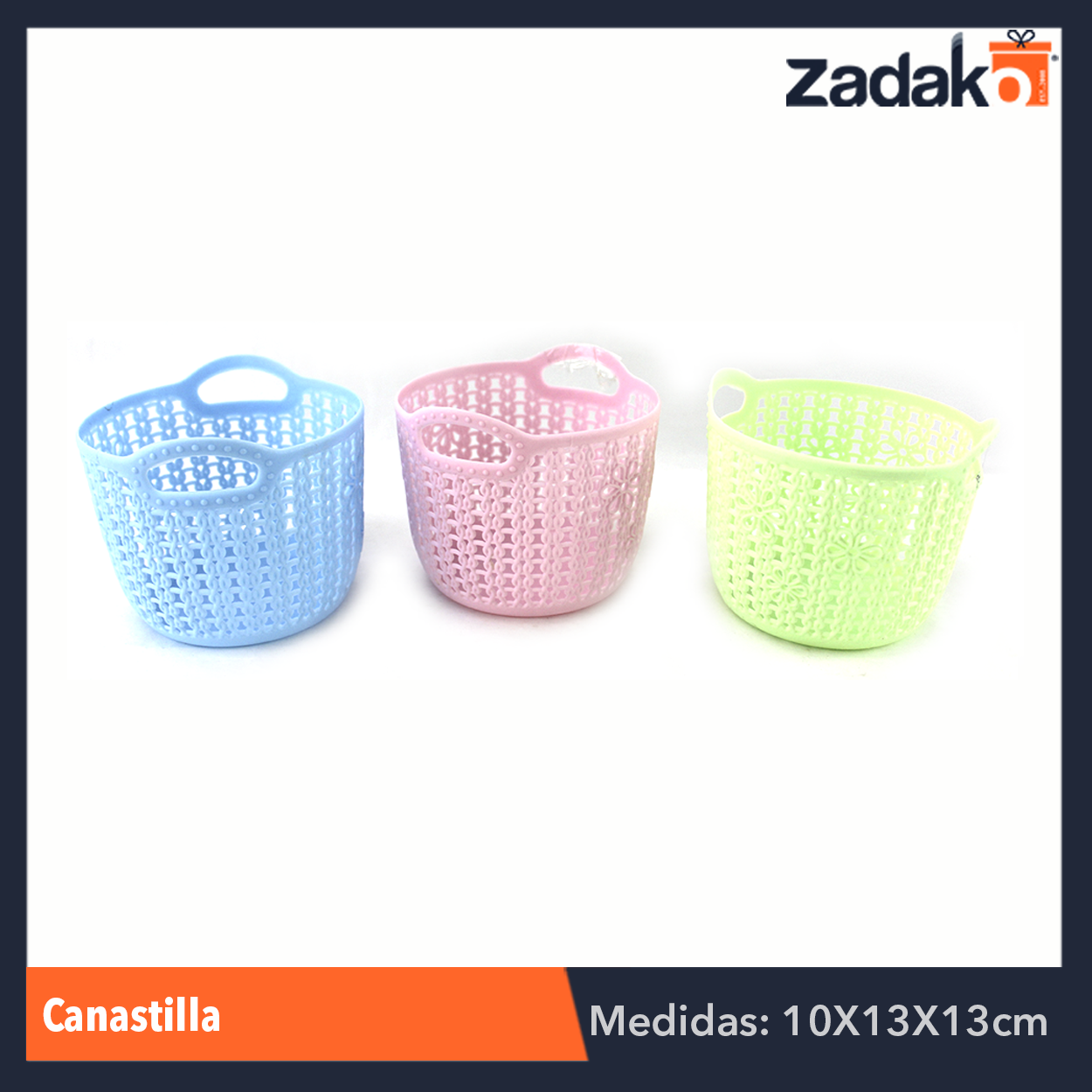 ZC-0261 CANASTILLA, CON 1 PZ O CAJA CON 240 PZS
