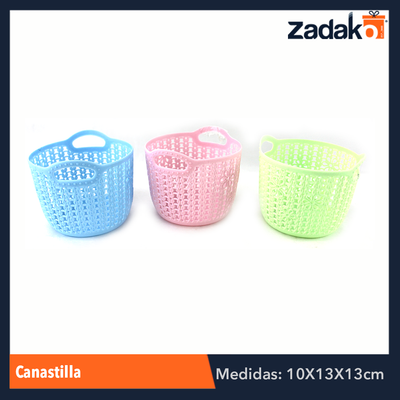 ZC-0261 CANASTILLA, CON 1 PZ O CAJA CON 240 PZS