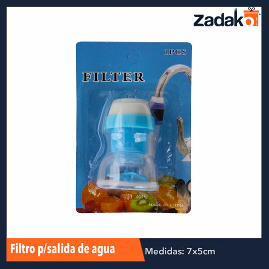 ZC-362 FILTRO PARA SALIDA DE AGUA DE FREGADERO, CON 1 PZ O CAJA CON 288 PZS