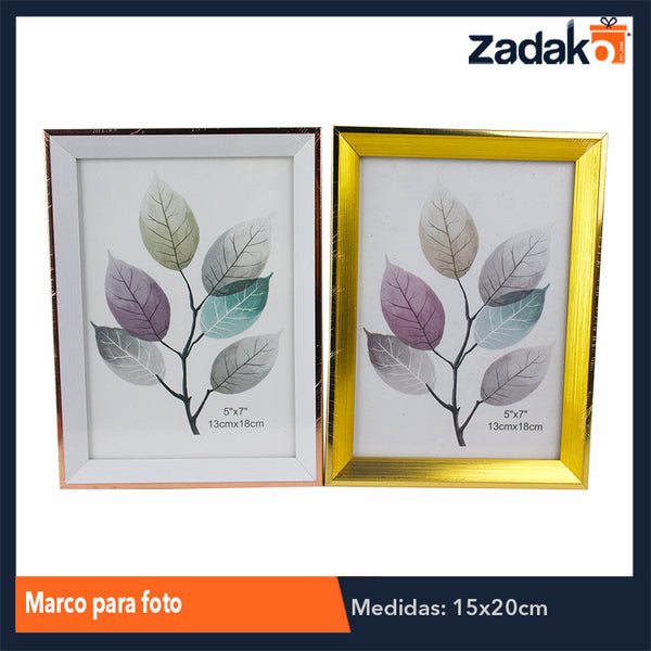 ZH-0163 MARCO PARA FOTO CON 1 PZ O CAJA CON 96 PZS