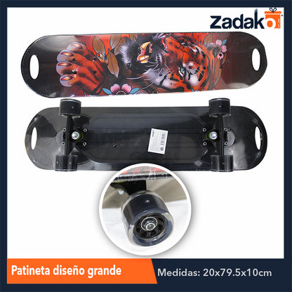 ZJN-0200 PATINETA DISEÑO  GRANDE, CON 1 PZ O CAJA CON 6 PZS