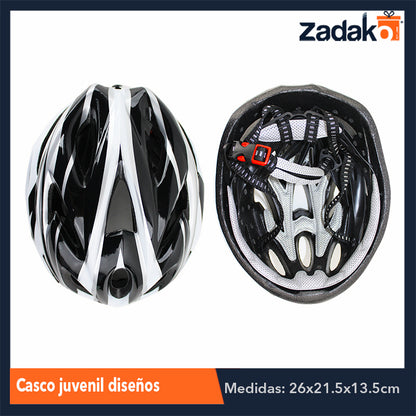 ZJN-0211 CASCO DE PROTECCIÓN JUVENIL, CON 1 PZ O CAJA CON 40 PZS