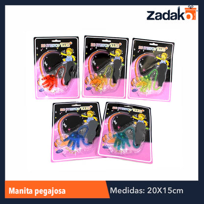 ZJ-0048 MANITA PEGAJOSA, CON 1 PZ O CAJA CON 576 PZS
