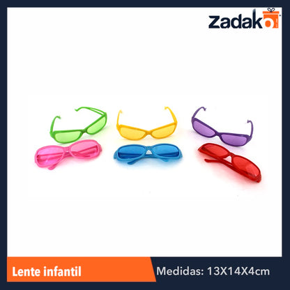 ZJ-0054 LENTE INFANTIL CON 12 PIEZAS, O CAJA CON 60 PQTS