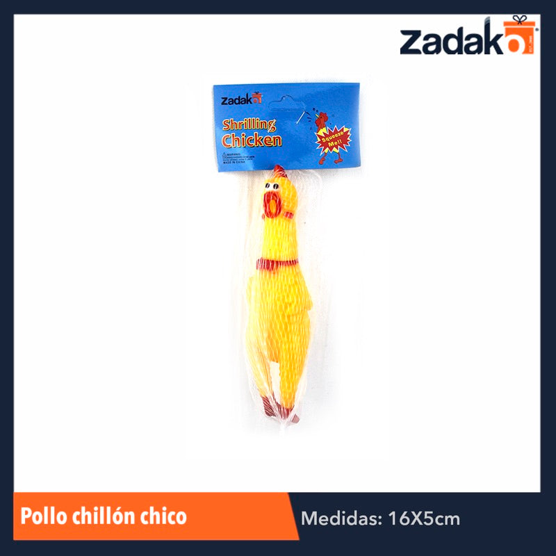 ZJ-0063 POLLO CHILLÓN CHICO, CON 1 PZ O CAJA CON 600 PZS