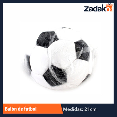 ZJ-0065 BALON CLASICO DE FUTBOL, CON 1 PZ O CAJA CON 100 PZS