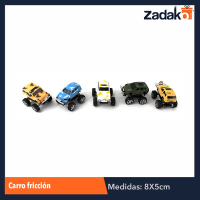 ZJ-0318 CARRO DE FRICCION, CON 1 PZ O CAJA CON 600 PZS