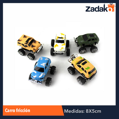 ZJ-0318 CARRO DE FRICCION, CON 1 PZ O CAJA CON 600 PZS