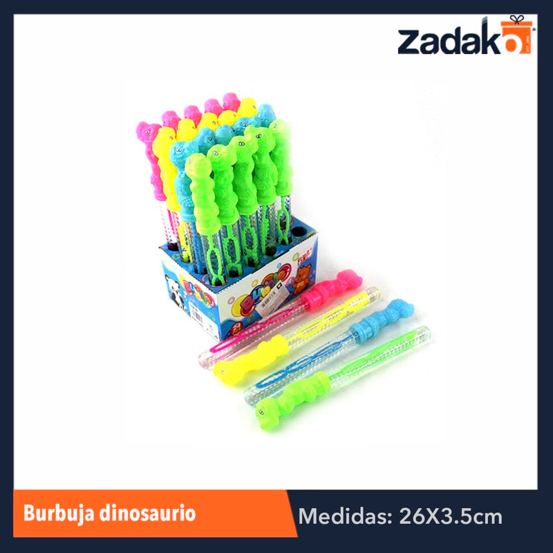 GPM-0599 ZJ-0462 BURBUJA DINOSAURIOS, CON 24 PZS, O CAJA CON 12 PQTS