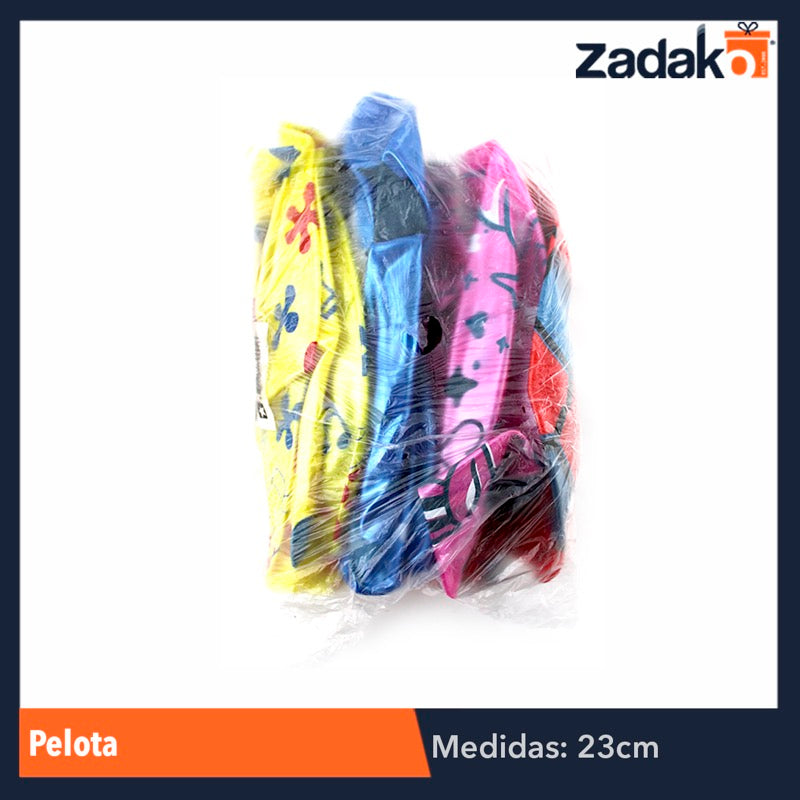 N-GPM-2818  GPM-2818 ZJ-0495 PELOTA 23 CM, CON 12 PZS, O CAJA CON 50 PQTS