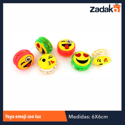 ZJ-0549 ZK-8140 YOYO CON LUZ, CON 12 PIEZAS, O CAJA CON 48 PQTS