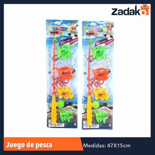 ZJ-0554 JGO DE PESCA CON 1 PZ O CAJA CON 192 PZS