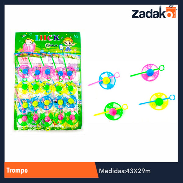 ZJ-0689 TROMPO, CON 20 PIEZAS, O CAJA CON 100 PQTS