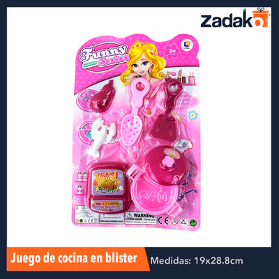 ZJ-0749 JGO DE COCINA EN BLISTER, CON 1 PZ O CAJA CON 288 PZS