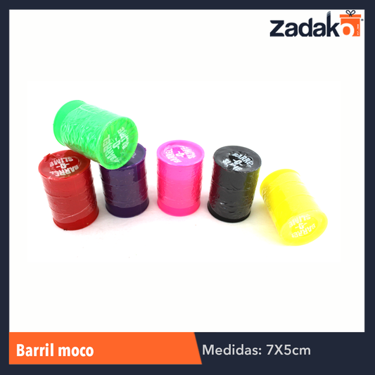 ZJ-0419 MOCO BARRIL, CON 12 PIEZAS, O CAJA CON 12 PQTS