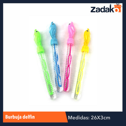 ZJ-0458 BURBUJA DELFIN CON 24 PIEZAS, O CAJA CON 12 PQTS