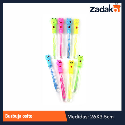 ZJ-0464 BURBUJA ANIMALITO CON 24 PIEZAS, O CAJA CON 12 PQTS