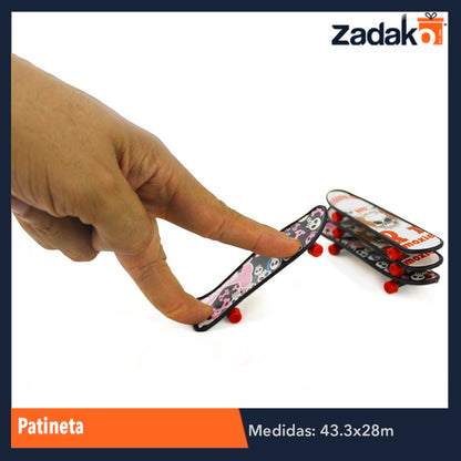 ZJ-0902 BLISTER DE PATINETAS DE JUGUETE CON 24 PZS, O CAJA CON 72 PQTS