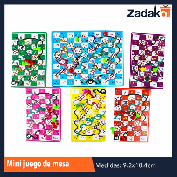 ZJ-1056 MINI JUEGO DE MESA, CON 1 PZ O CAJA CON 2000 PZS