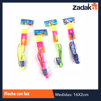 ZJ-0024 FLECHA C/LUZ, CON 24 PZS, O CAJA CON 50 PQTS