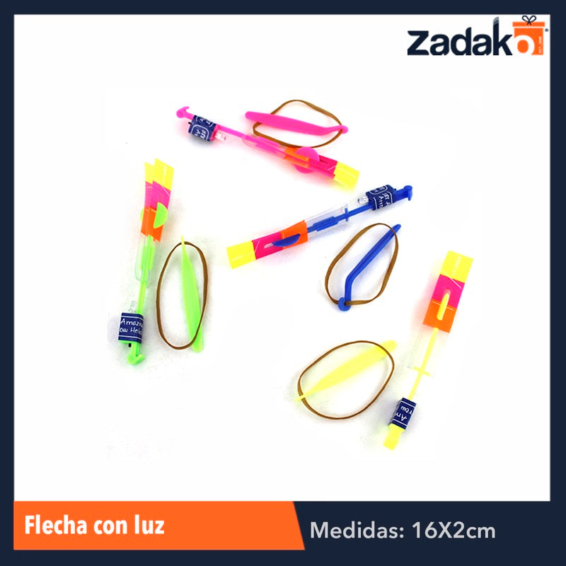 ZJ-0024 FLECHA C/LUZ, CON 24 PZS, O CAJA CON 50 PQTS