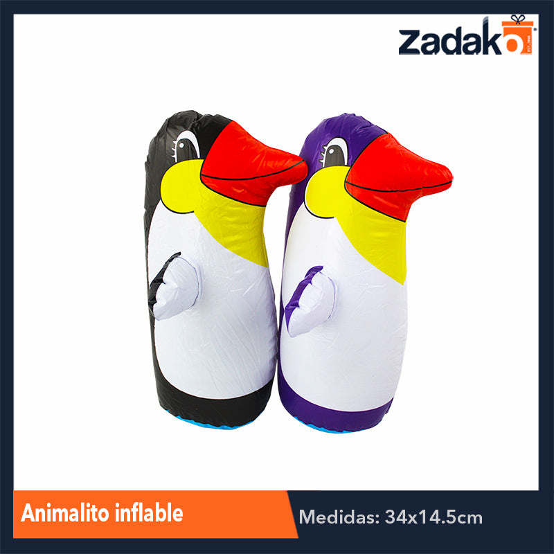 ZJ-0958 ANIMALITO INFLABLE, CON 1 PZ O CAJA CON 360 PZS