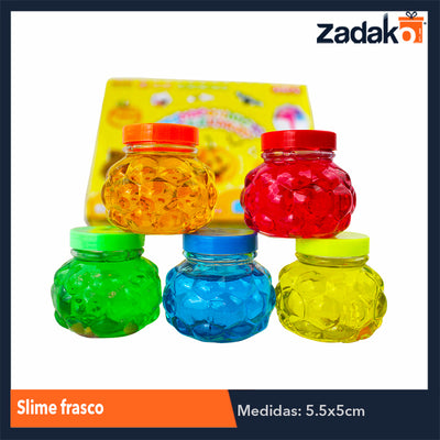 ZJ-1202 SLIME FRASCO, CON 20 PZS, O CAJA CON 24 PQTS