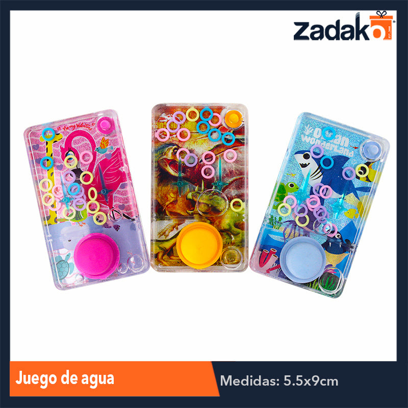 ZJ-1211 JUEGO DE AGUA, CON 1 PZ O CAJA CON 480 PZS