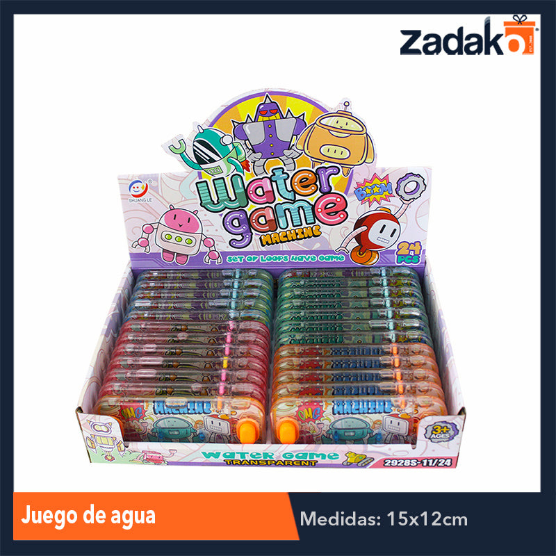 ZJ-1212 JUEGO DE AGUA, CON 1 PZ O CAJA CON 192 PZS