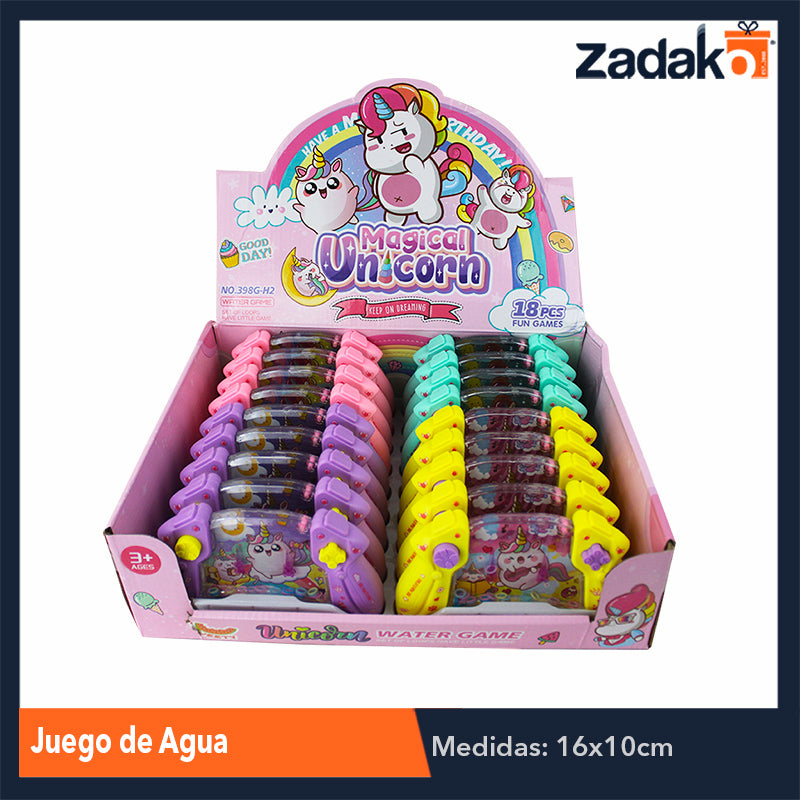 ZJ-1214 JUEGO DE AGUA, CON 1 PZ O CAJA CON 216 PZS