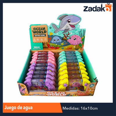 ZJ-1215 JUEGO DE AGUA, CON 1 PZ O CAJA CON 216 PZS